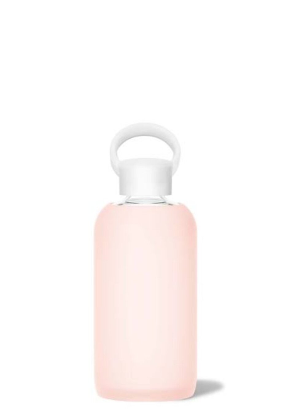 BKR Glass Water Bottle Paris (Sheer Peach) Pink Little 16oz/500ml